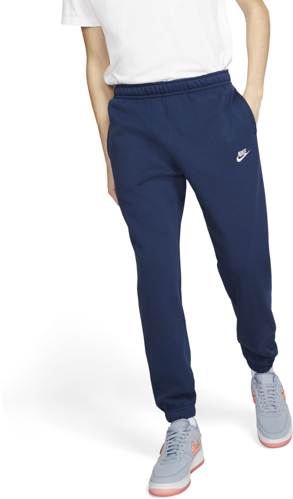 nike m nsw club pant cf bb grey
